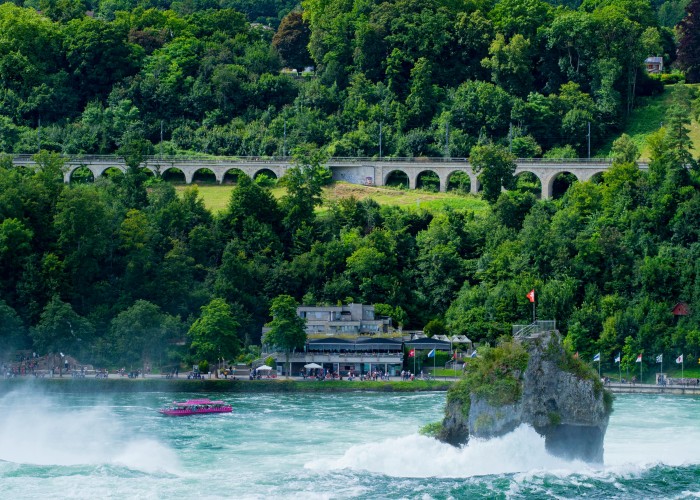 Rhine Falls – Europe’s Most Powerful Waterfall near Schaffhausen