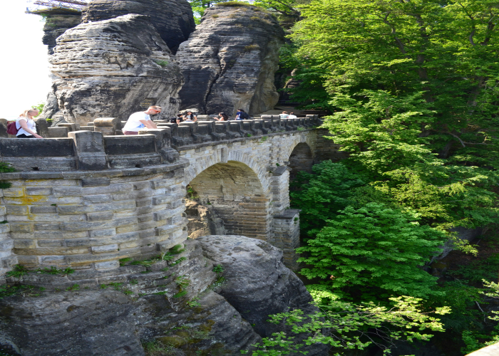 Bastei Bridge to Königstein Fortress Loop, Saxon Switzerland, Tour & Trek